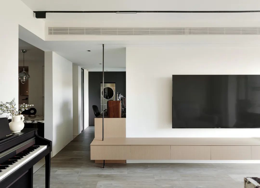 舒适为主92平现代简约温馨空间,淡雅现代格调空间