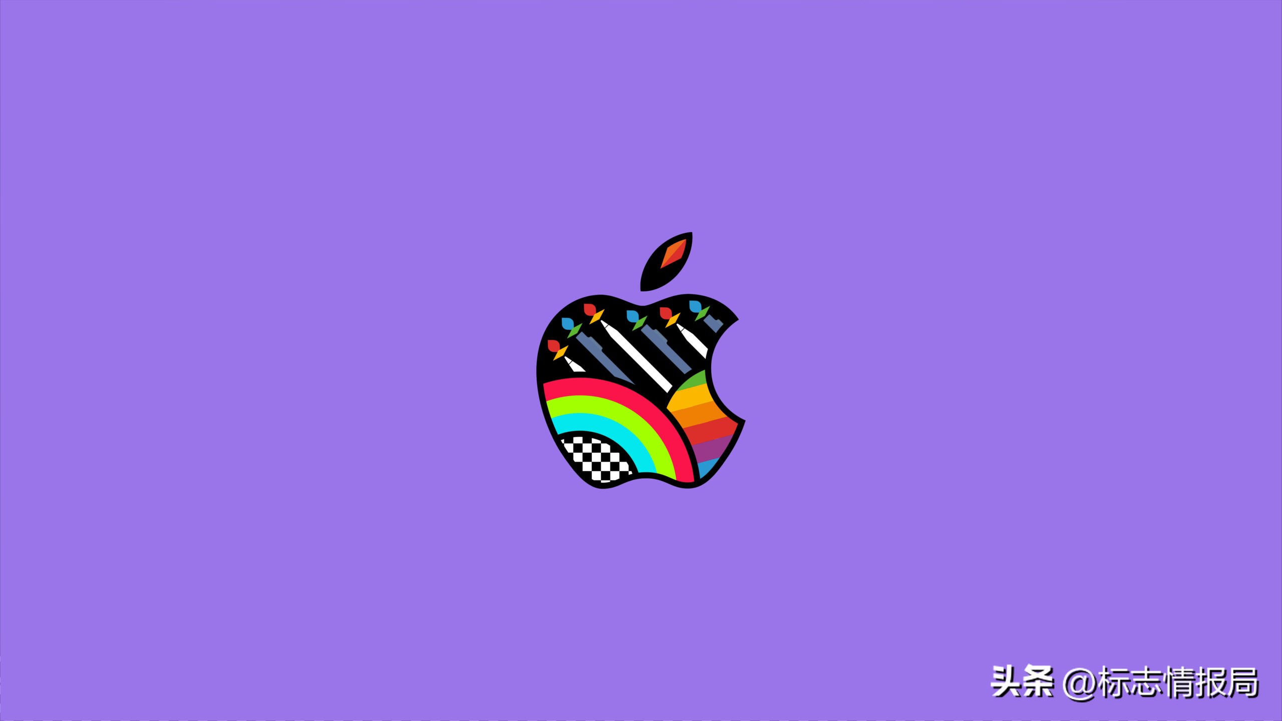 苹果applestorelogo演变史,苹果全球第一家applestore