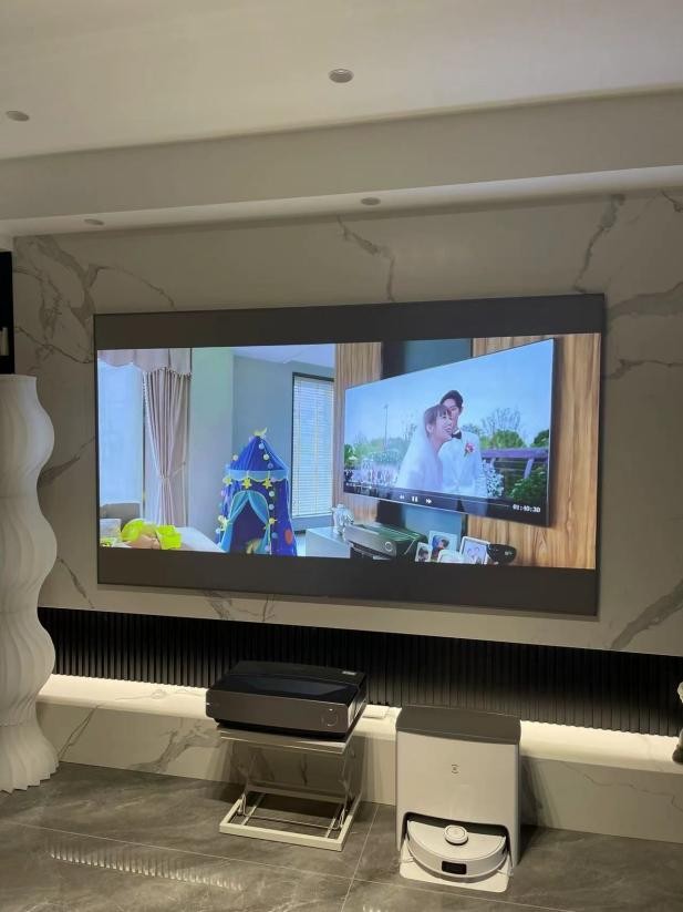 海信最健康护眼大屏激光电视,海信激光电视真的对小孩子护眼吗