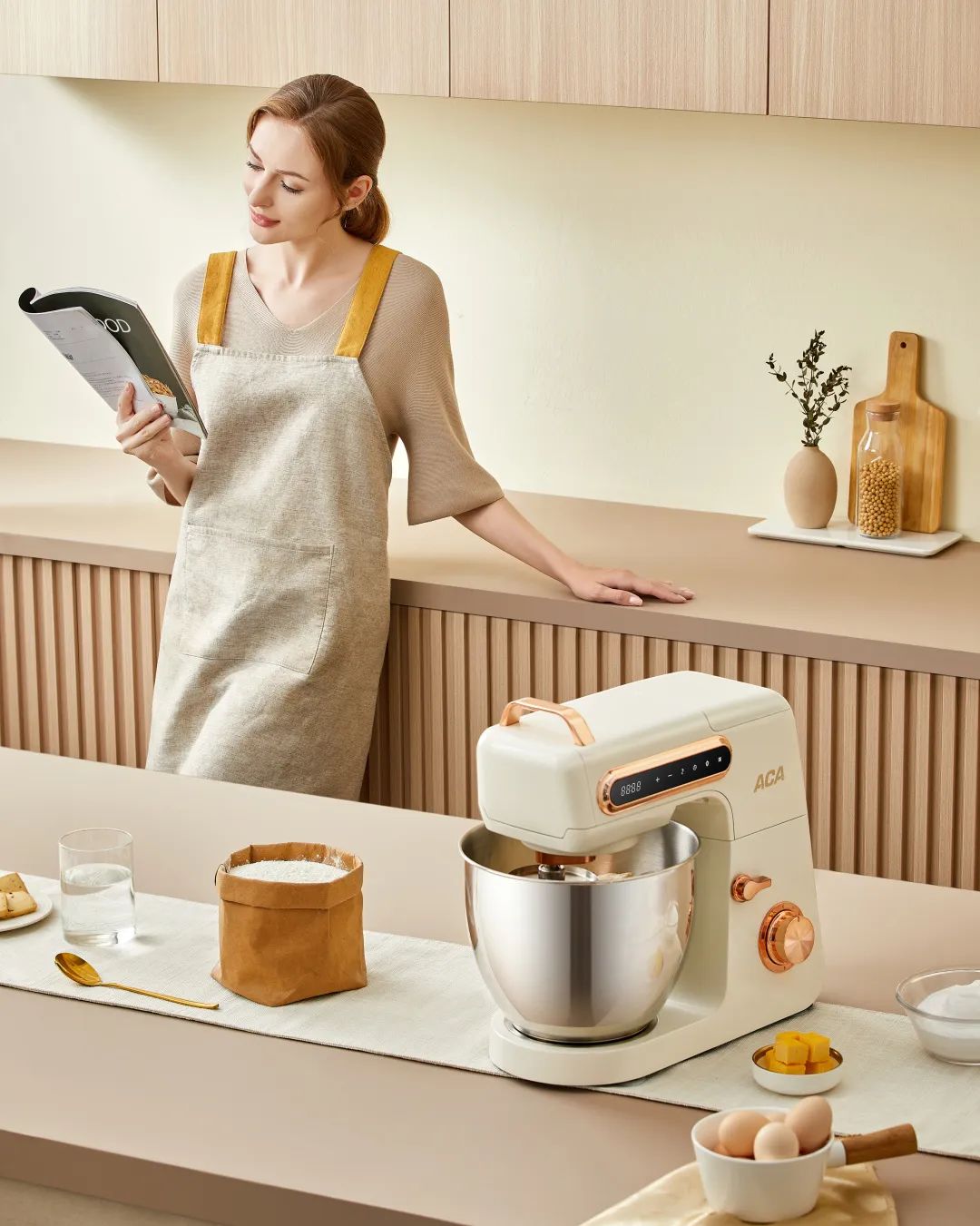 ACA新品厨师机首发！618我们宠你