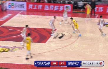 广东男篮12年来首次止步半决赛,广东终结广厦集锦