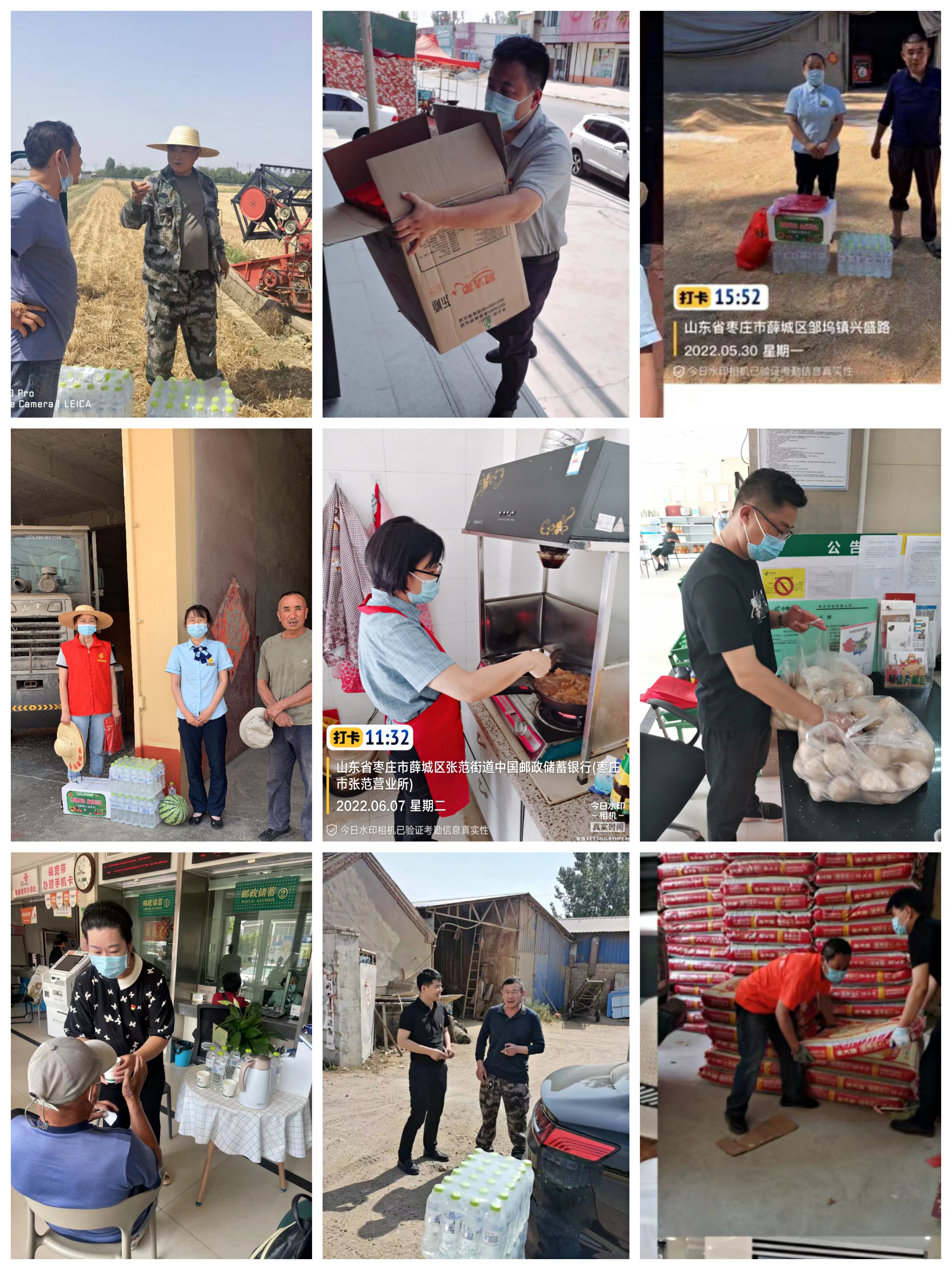 薛城邮政分公司:坚持*党**建引领,助力夏粮收购