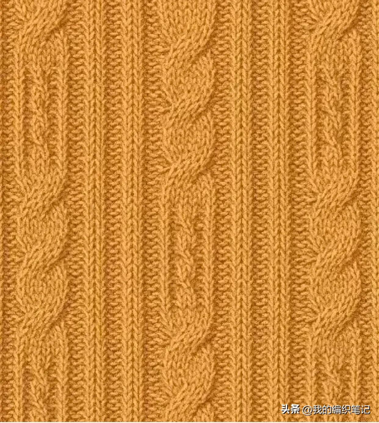 非常实用的棒针编织花样图解图片,编织棒针花样全教程