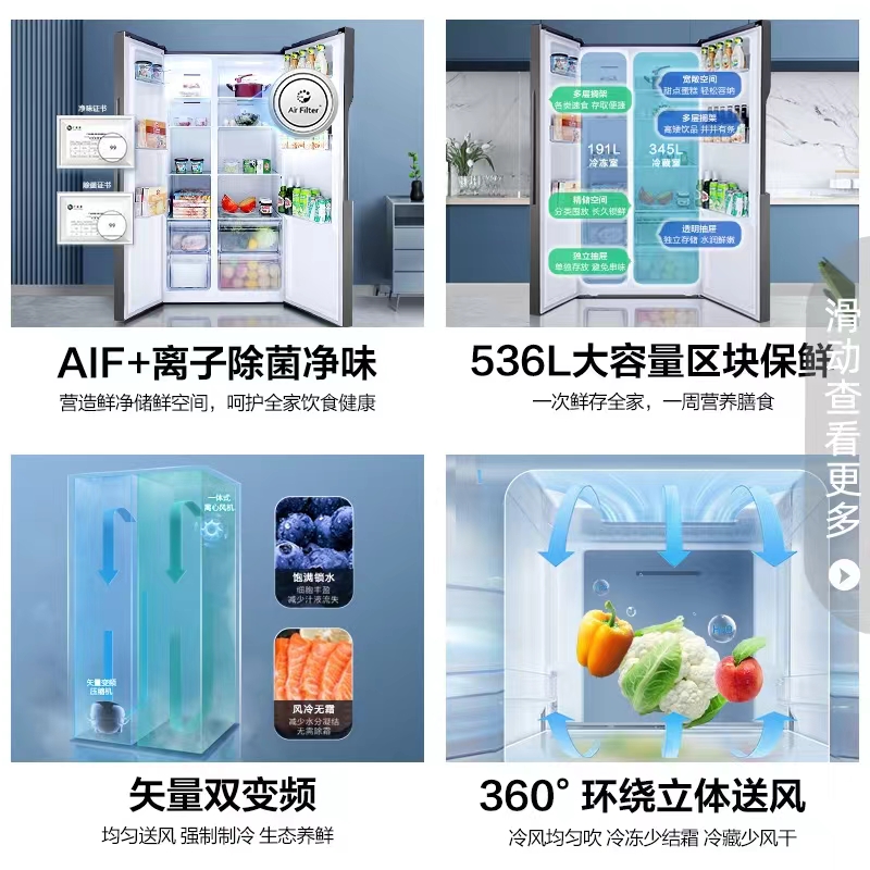 海尔冰箱349升的价位是多少,130升左右的冰箱价位多少