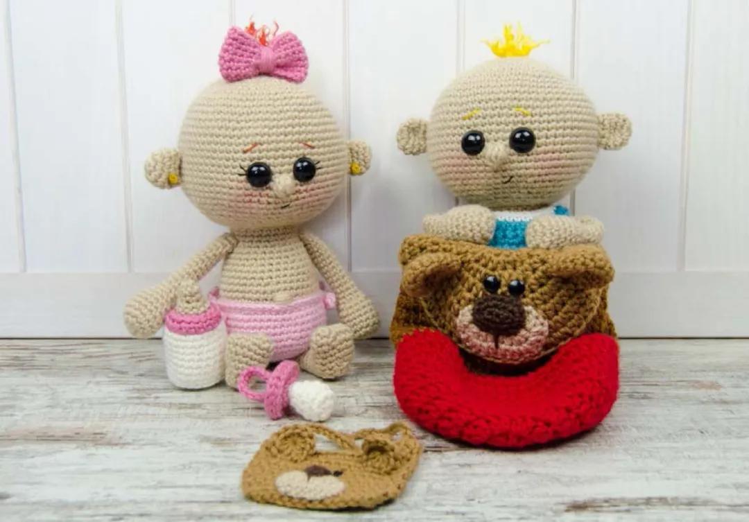 钩针宝宝床围,婴儿鞋帽钩针教程