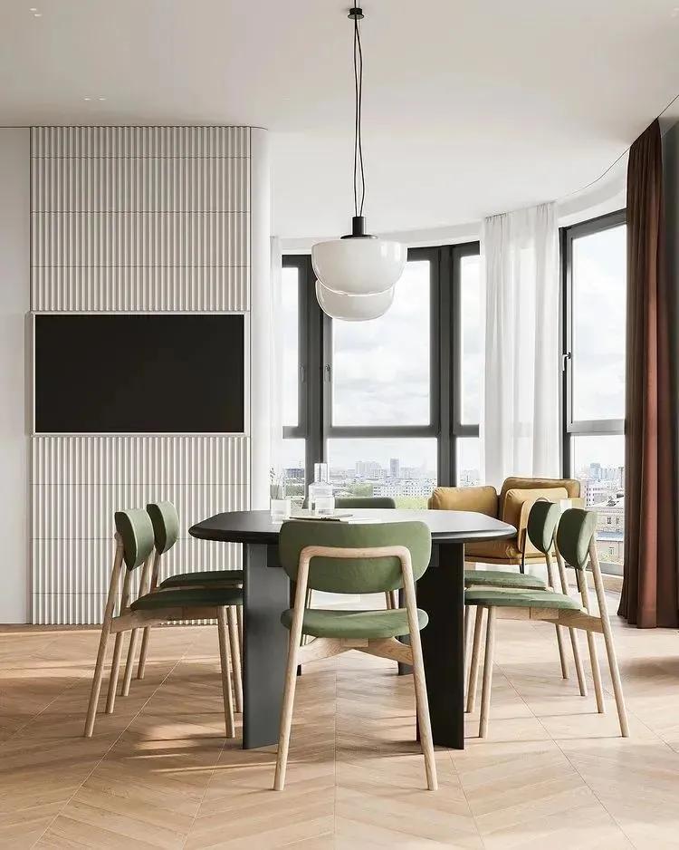 100款餐厅装修效果图,2023最新款餐厅装修效果图