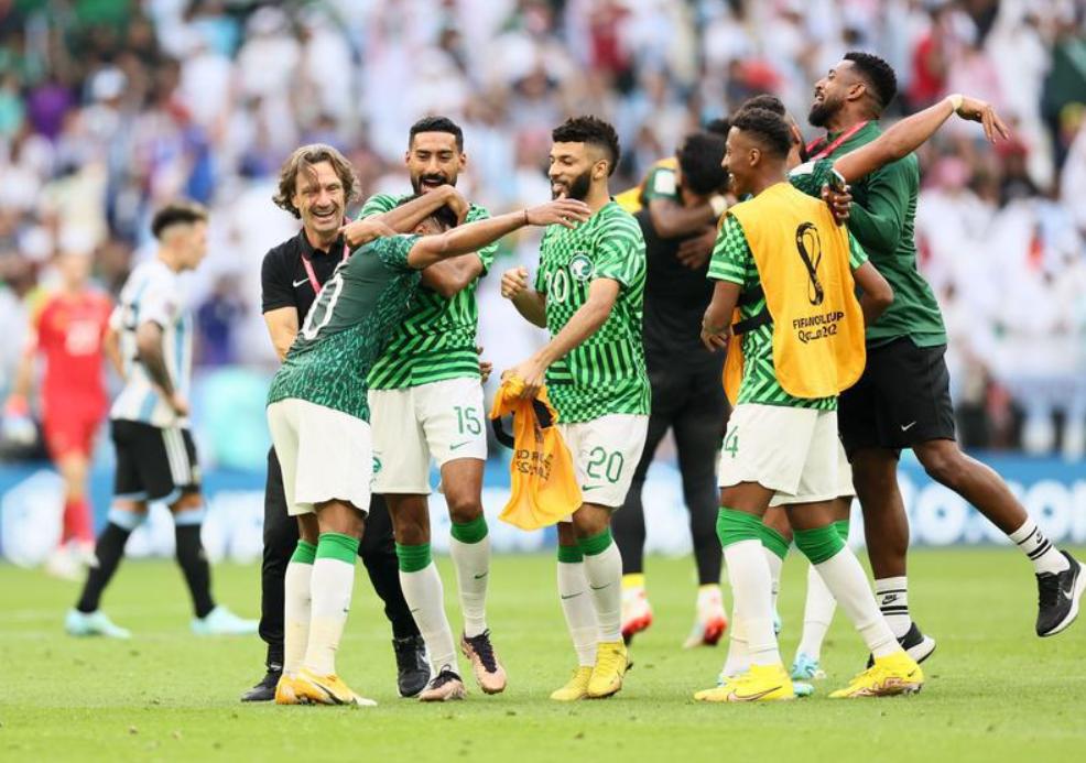 沙特赢球后梅西在哪里,沙特赢球后举国欢庆