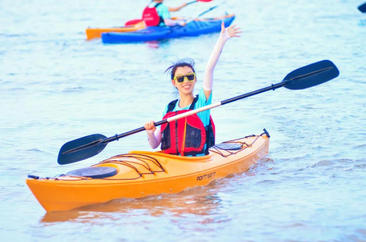海南游客皮划艇,皮划艇环海南岛