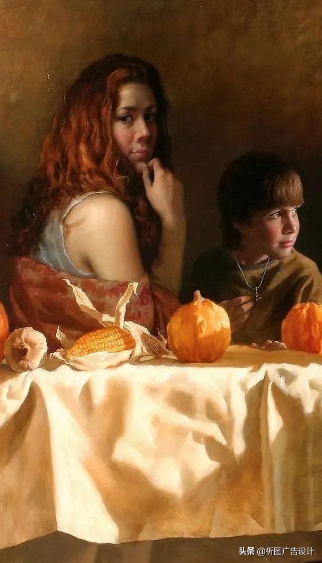 俄罗斯画家笔下的少女,俄罗斯油画人物写真