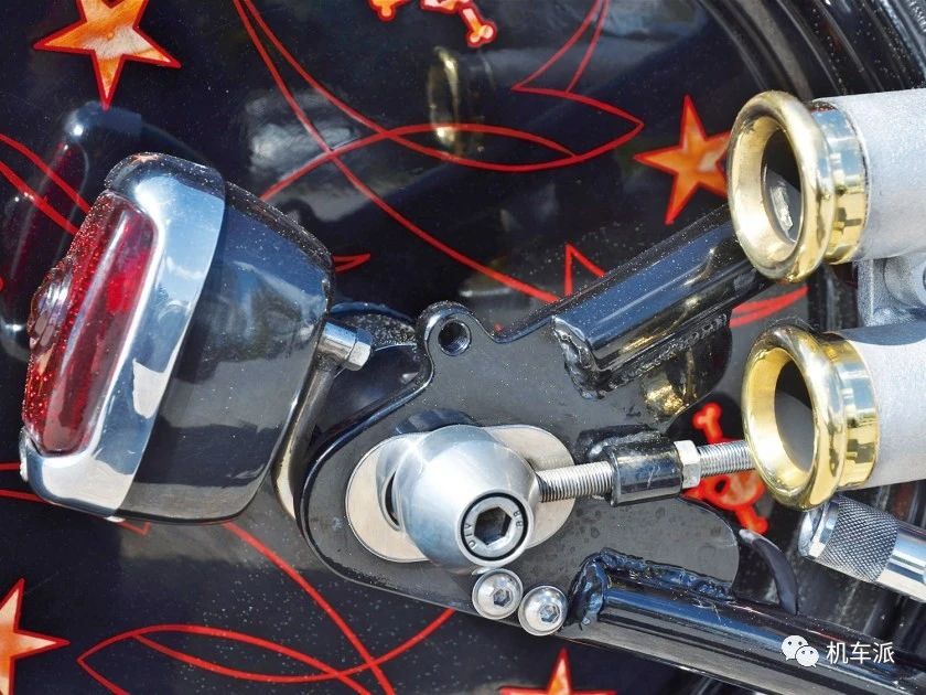 哈雷铲头复古机车,哈雷改装复古高把案例