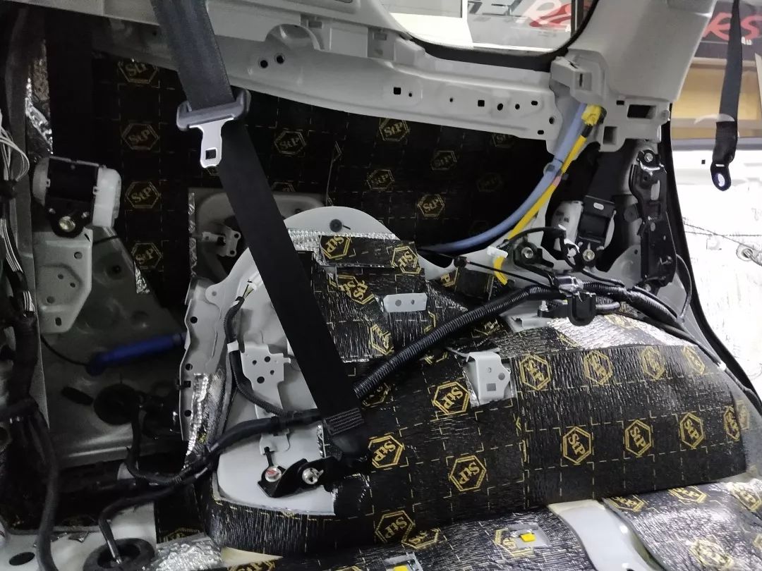 汽车隔音降噪测试丰田霸道,丰田霸道隔音