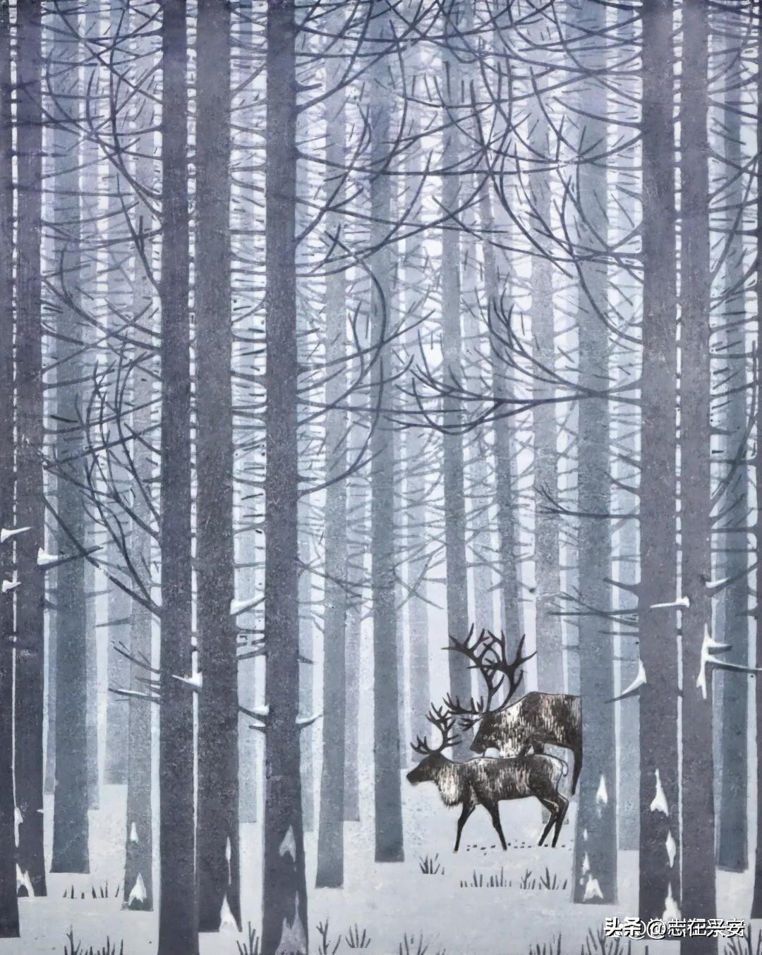 张士勤艺术作品,张士勤木刻作品欣赏