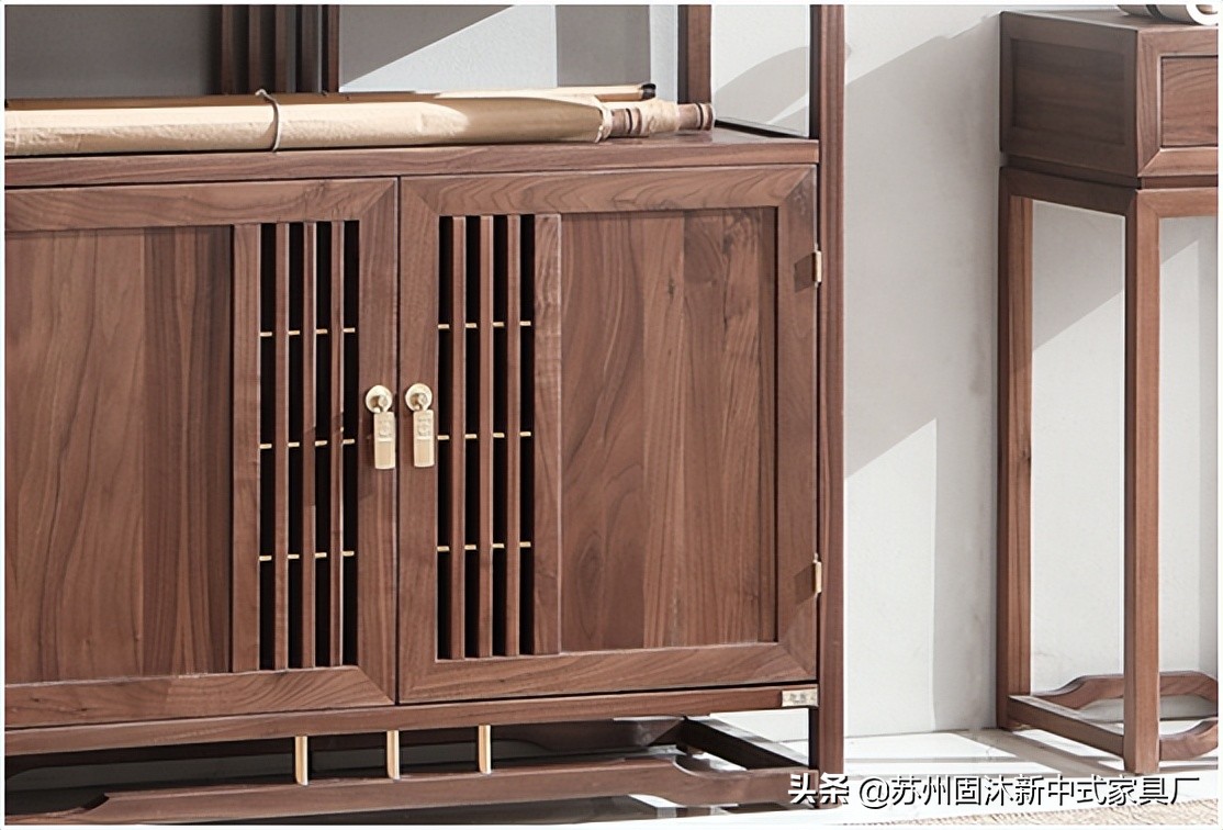 全屋实木家具新中式,新中式含蓄秀美韵味十足