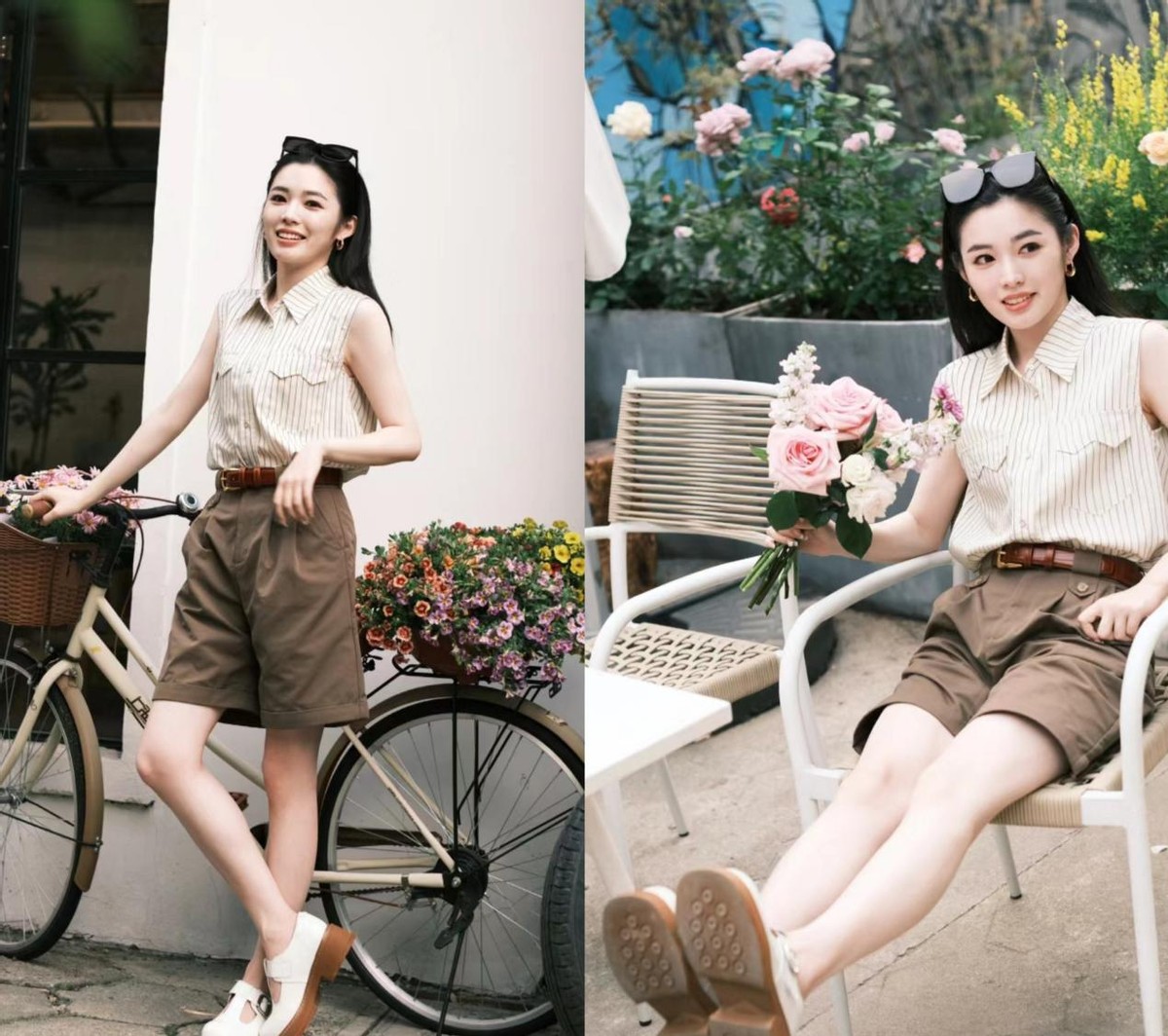 夏季短裤衣服搭配推荐,适合夏天穿的短裤潮流