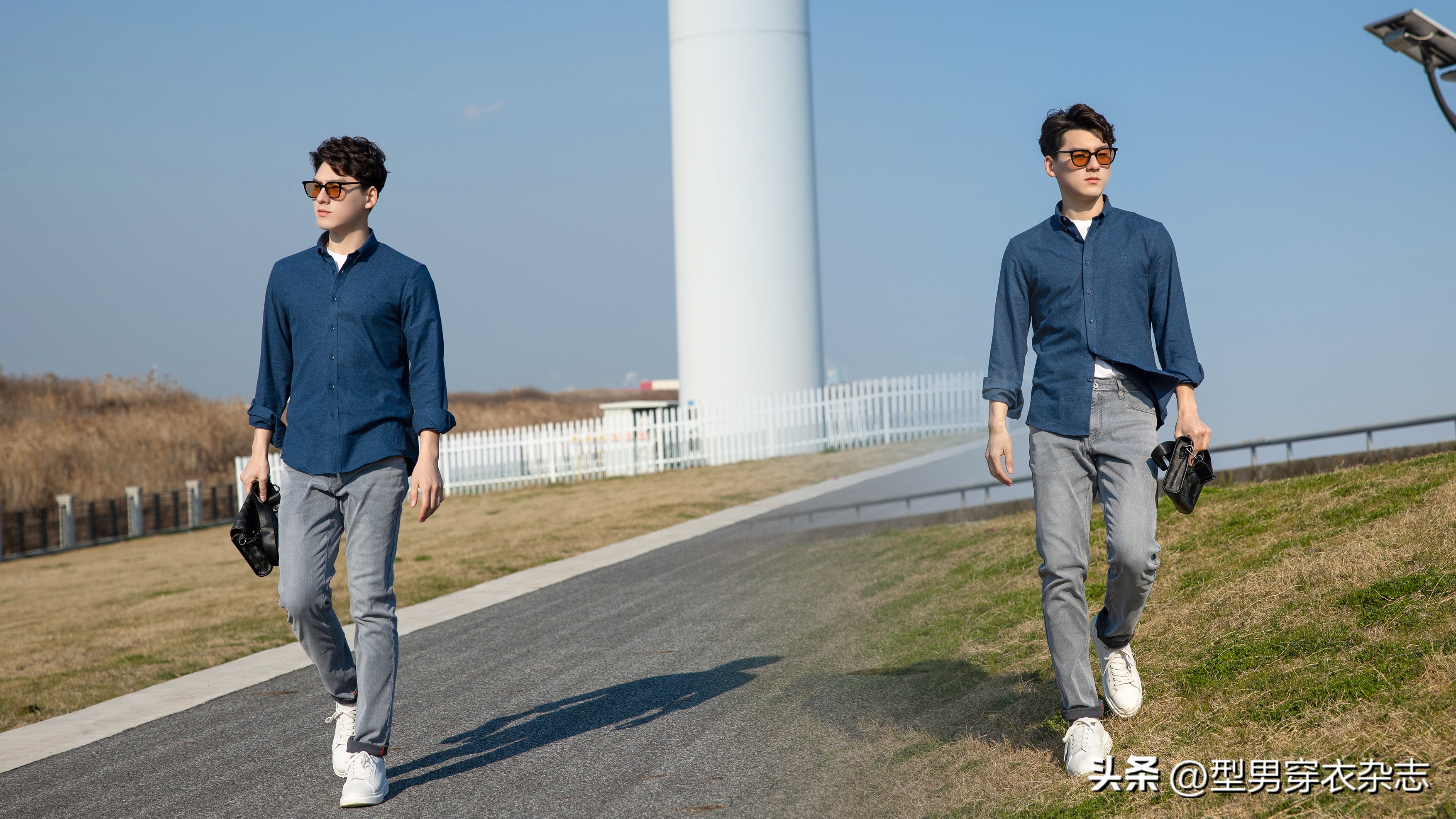 搭配技巧一款衬衫的多种时髦穿法,秋季长袖衬衫怎么搭配