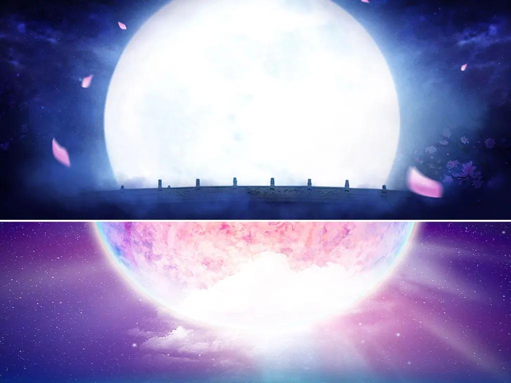 中秋节月亮文案短句干净治愈,中秋节观月朋友圈文案