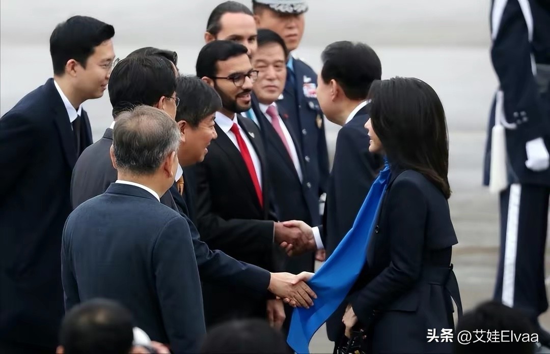 韩国第一夫人在美国的时装秀,韩国第一夫人访美照片