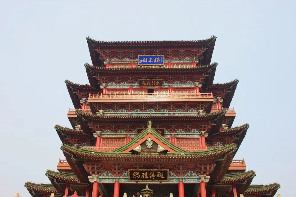 四大名楼拼装滕王阁,四大名楼滕王阁古诗