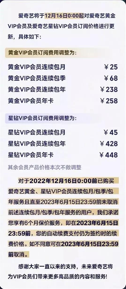 各个视频平台会员VIP充值该整合了