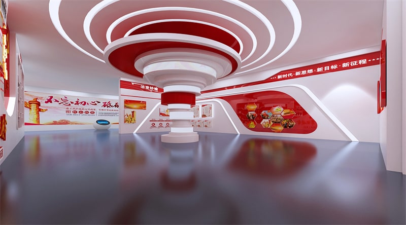 数字党建展厅设计,数字党建展厅策划公司