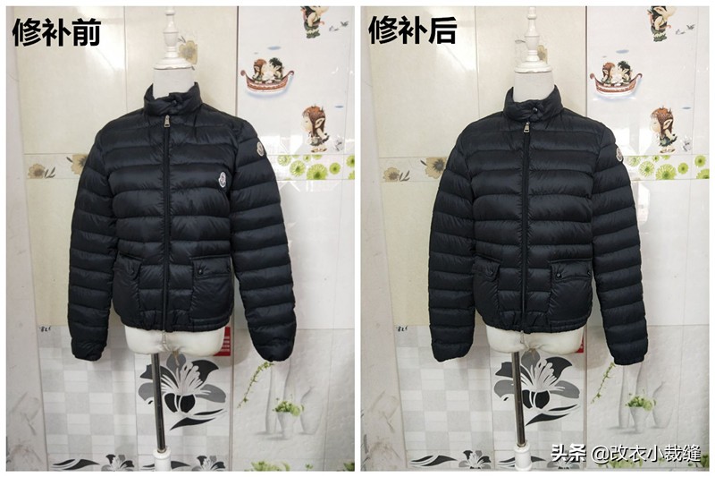 羽绒服破洞除了补丁还有什么方法,枣阳羽绒服破洞刺绣修补