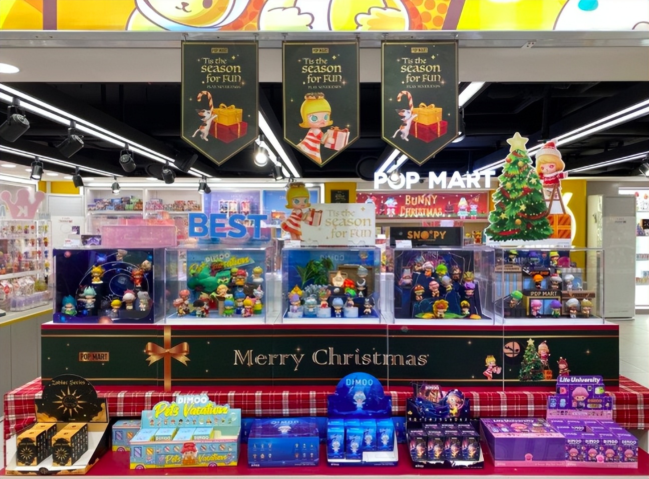 2022年POPMART海外线下快闪店疯狂布局