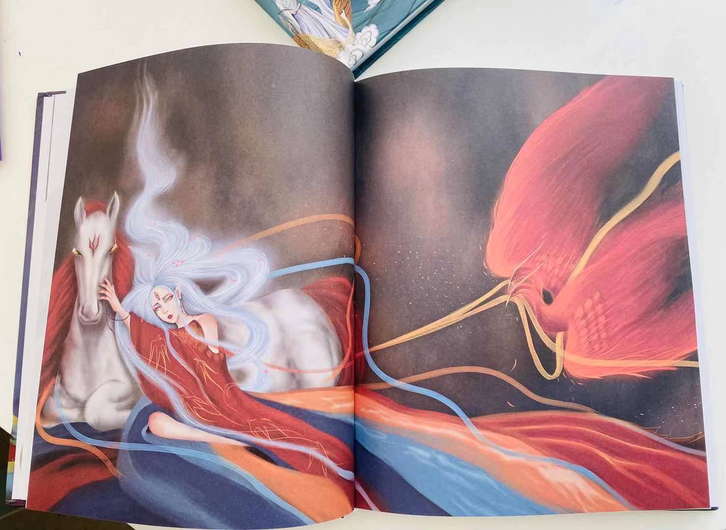 95后女孩模仿山海经,95后女孩仿西游记女妖