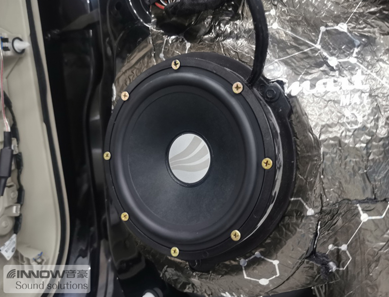 福特锐界三分频音响改装,深圳福特锐界音响改装三分频