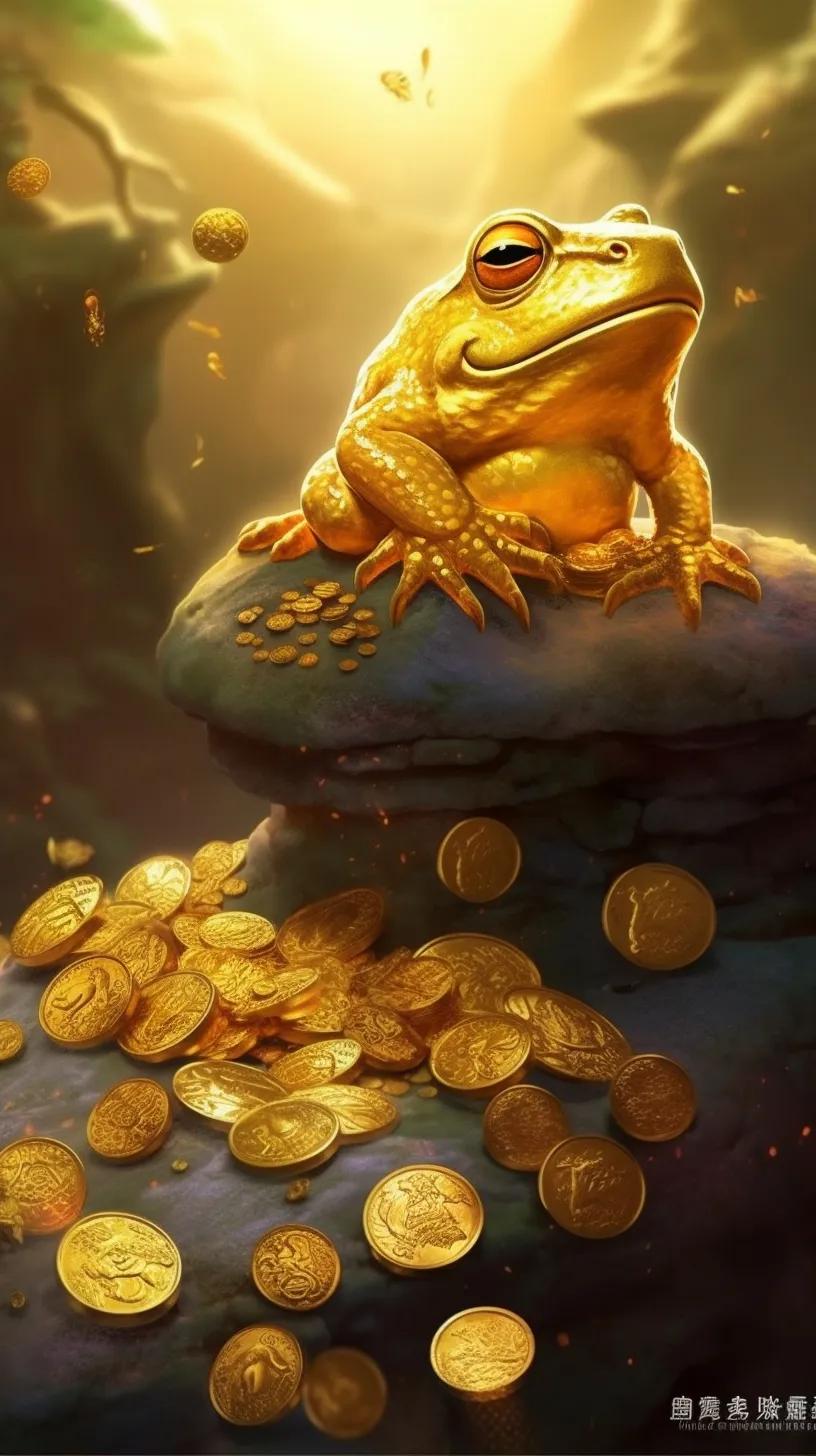 男士专用壁纸金蟾,金蟾纳财壁纸