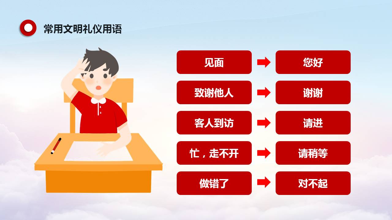 小学生文明礼仪主题班会免费ppt,小学生文明礼仪伴我行图片