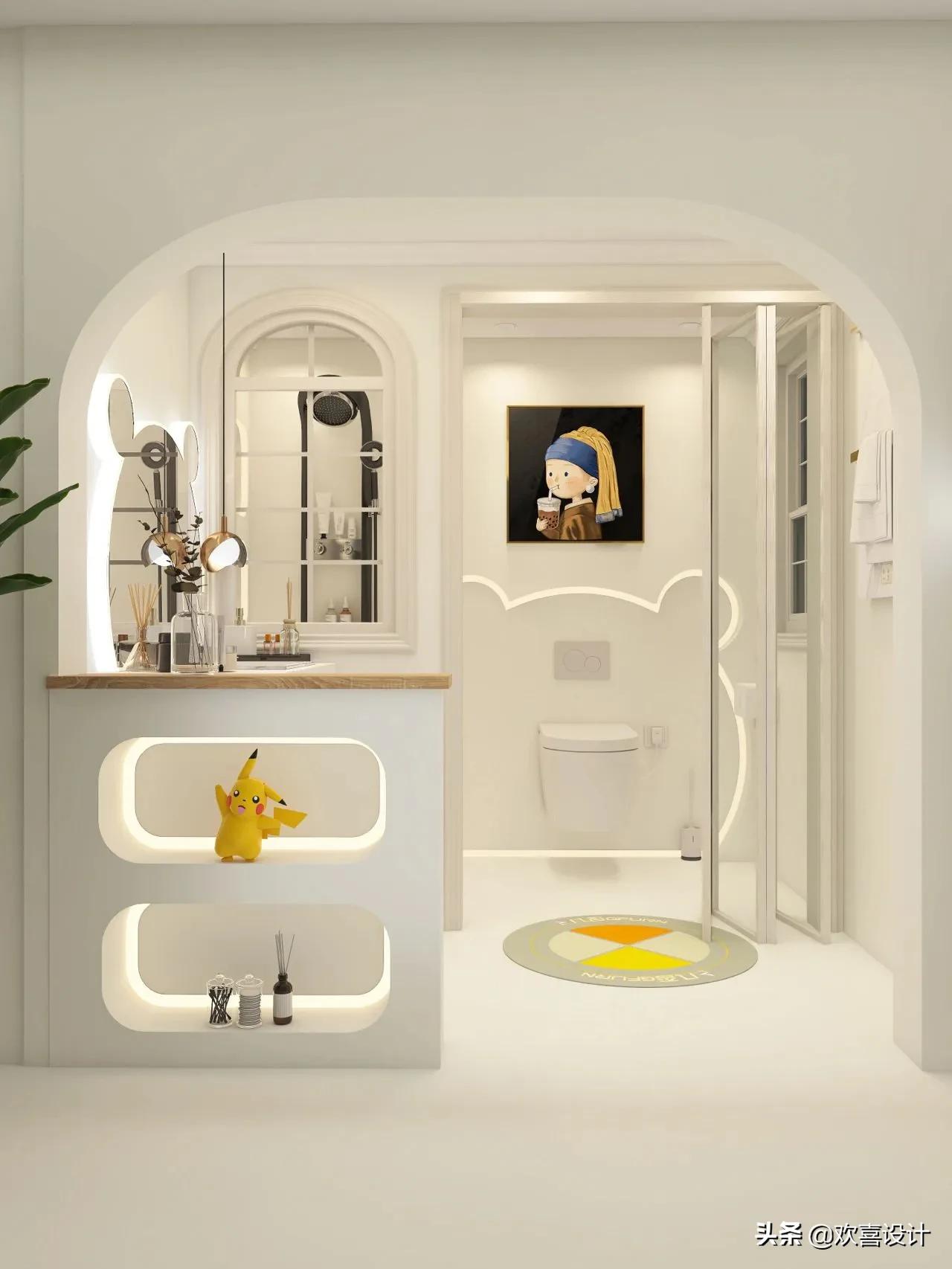 1.5米宽3.6米长卫生间设计图,30平米卫生间设计图