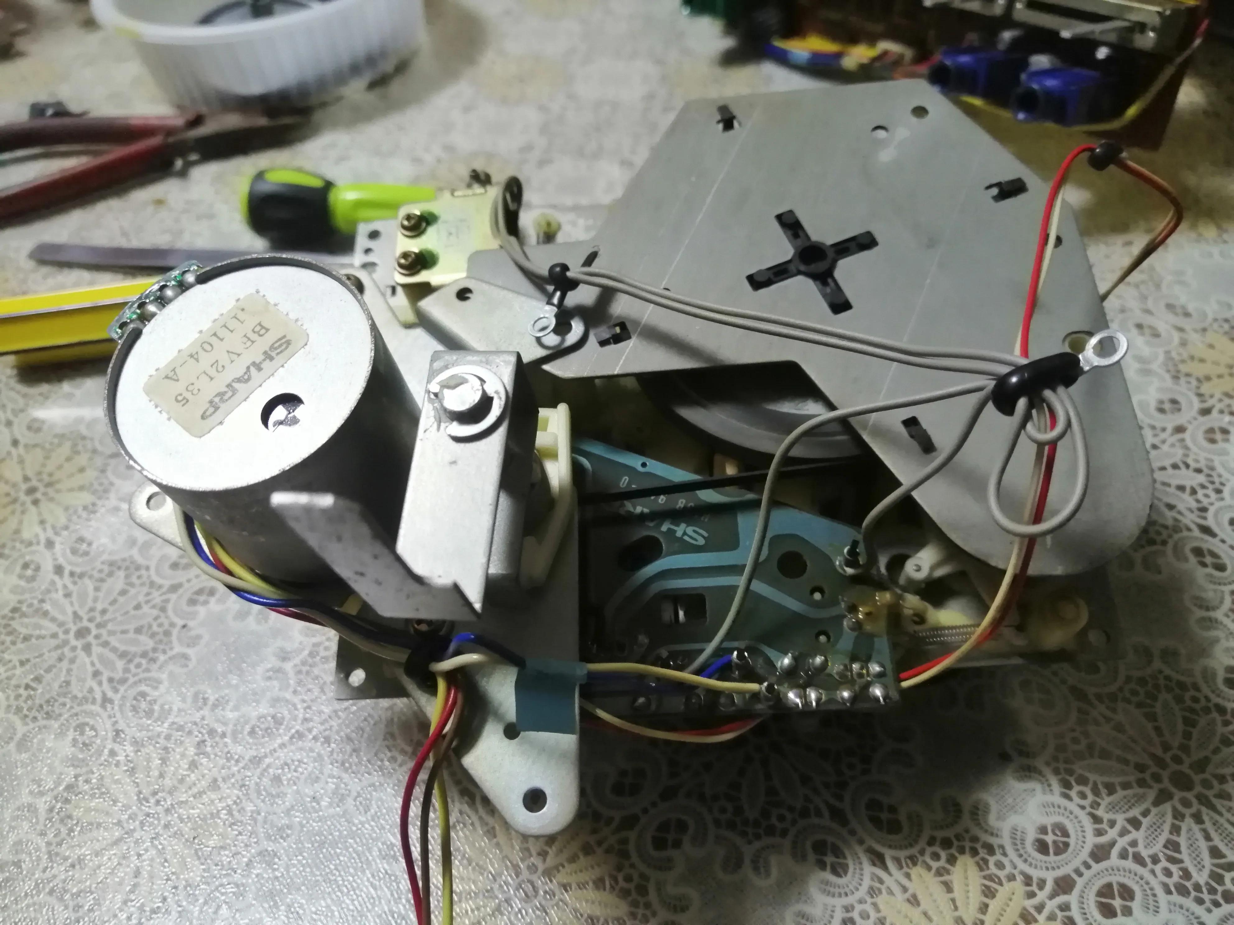 日本本土收录机夏普GF-535维修