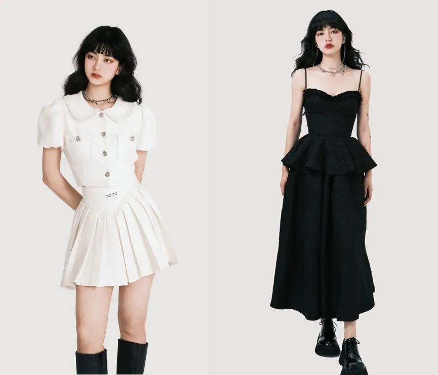 如果淘宝模特界有咖位，这两位小姐姐大概是人气“流量小花”吧