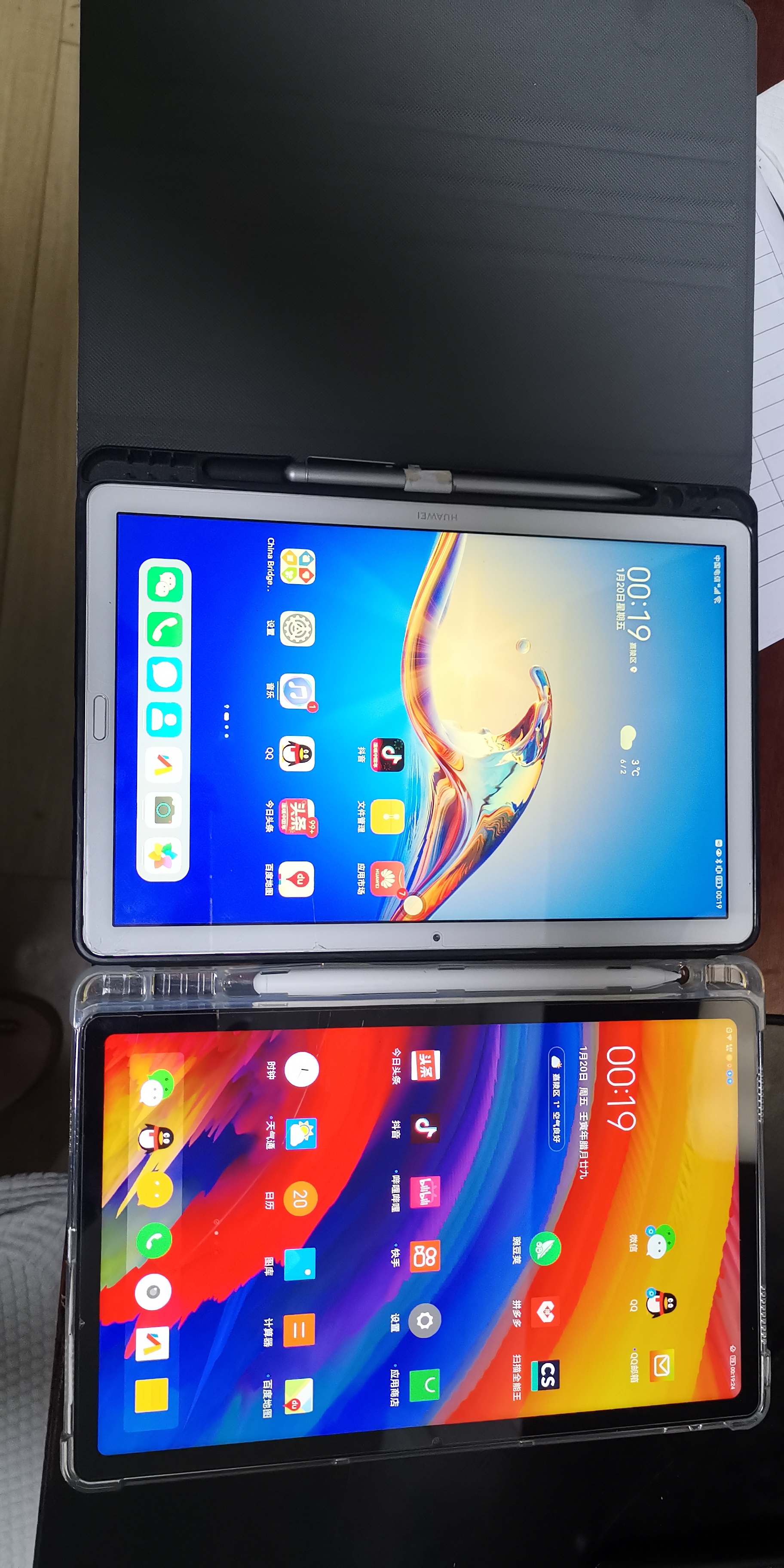 出售两台自用手机,出售3个厚平板