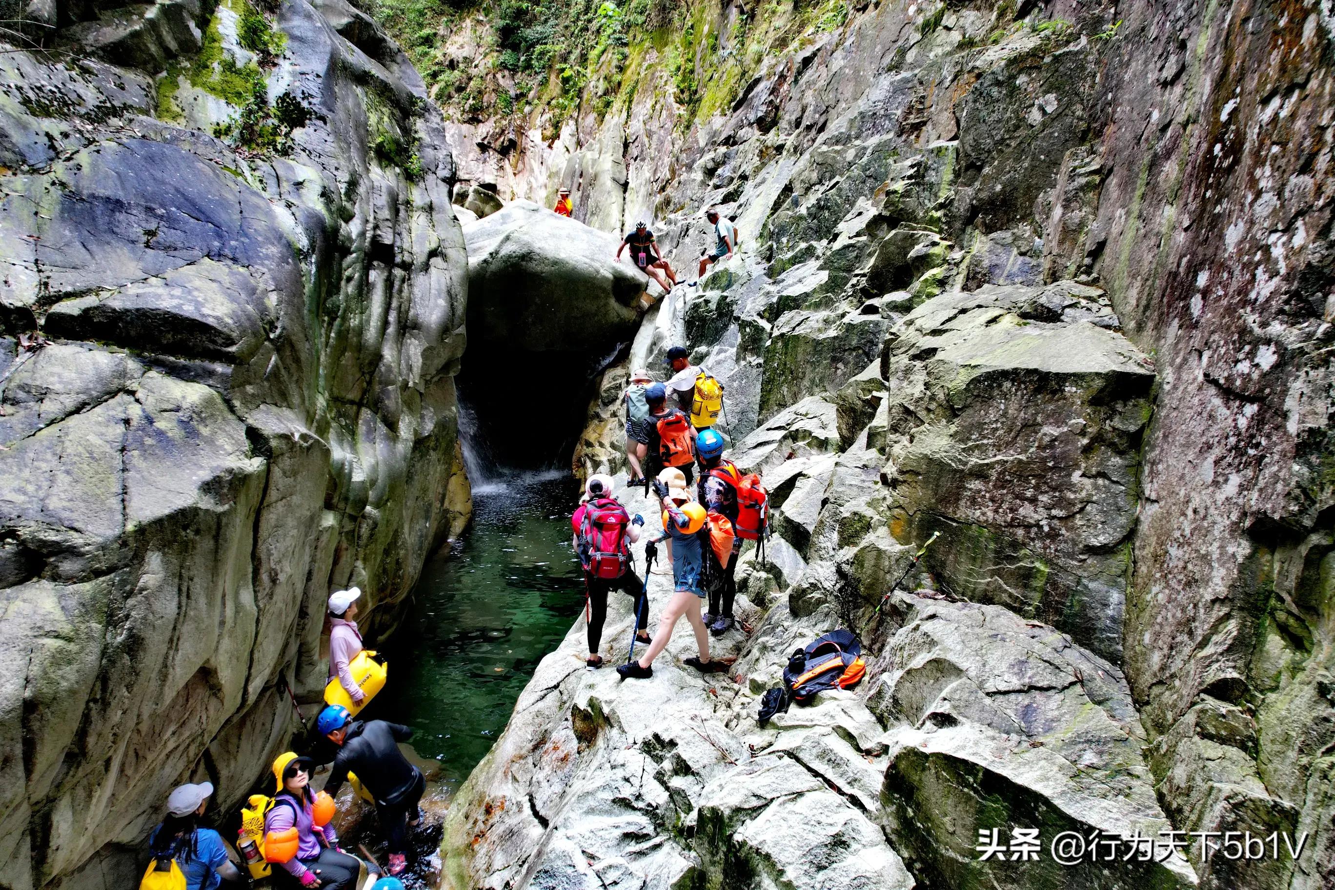 【探秘金紫山下的清凉秘境】行走在资源资江源大峡谷的风景线上