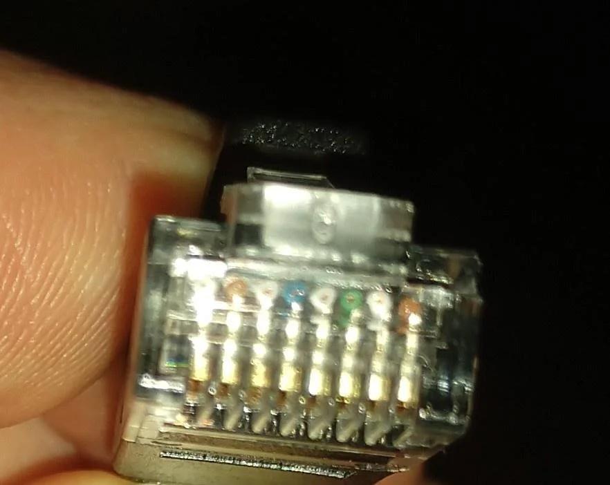 超六类线速率只有100mbps,8芯线全通还是达不到千兆