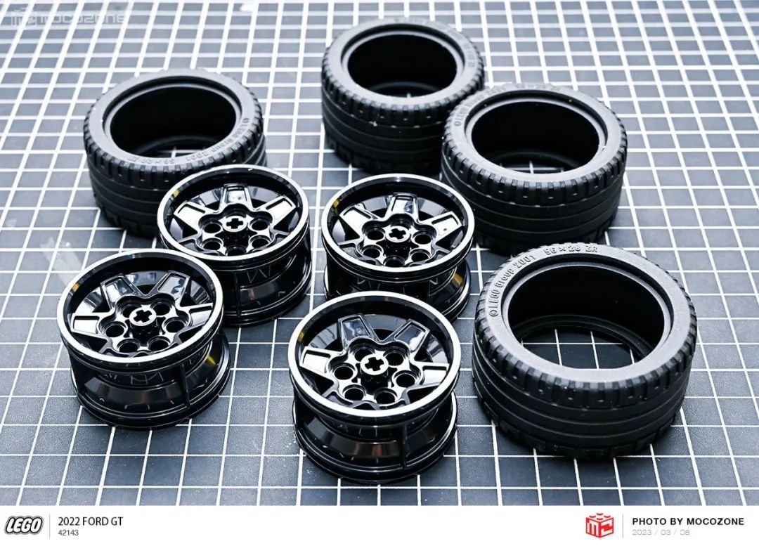 乐高积木福特gt跑车,福特gt2022