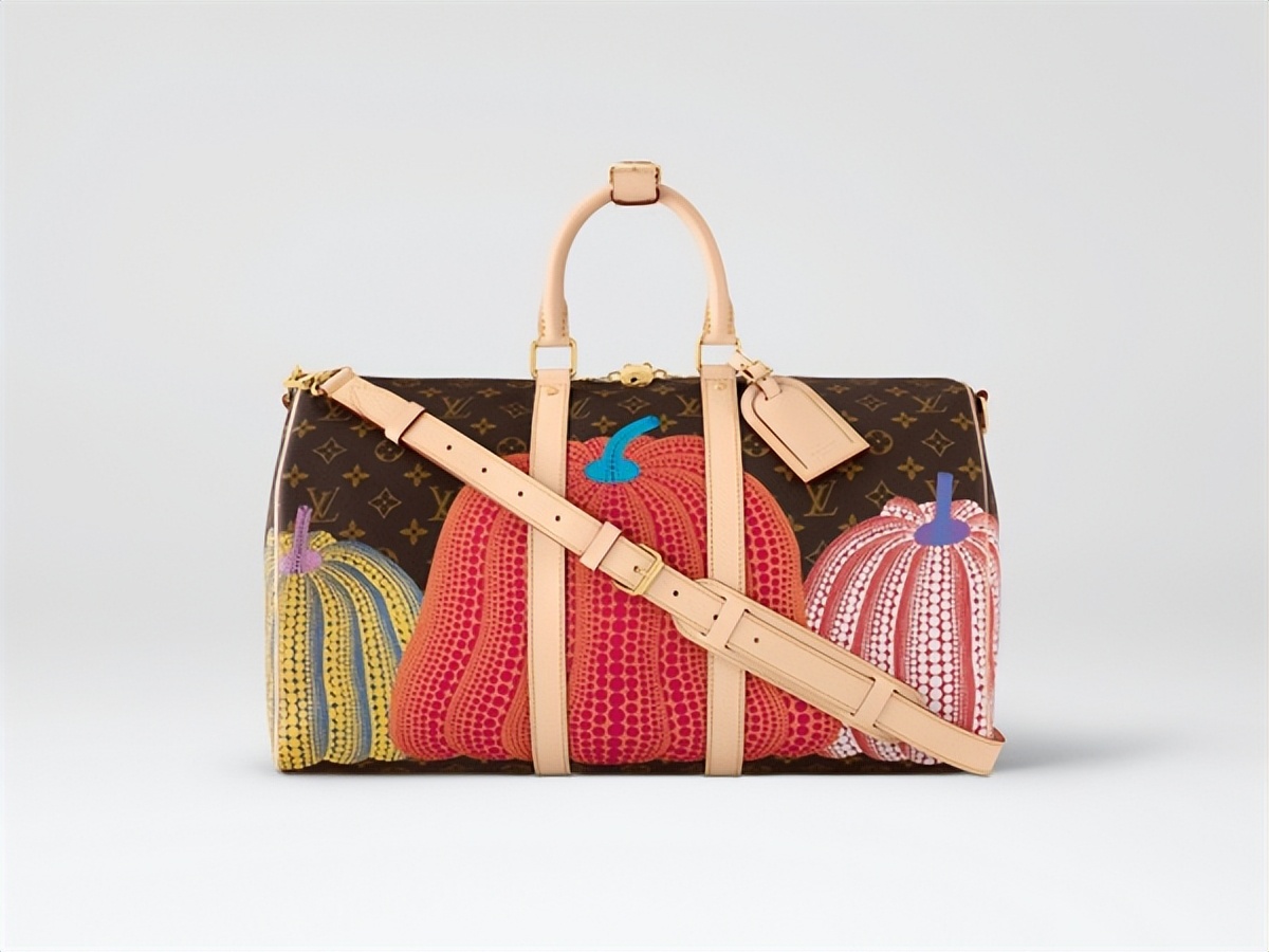 lv草间联名最难买款包,lv草间弥生联名