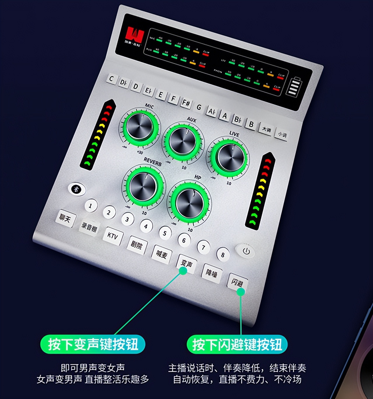 加来众科ak8pro声卡如何调节低音,加来众科无线耳机配so8声卡怎么样