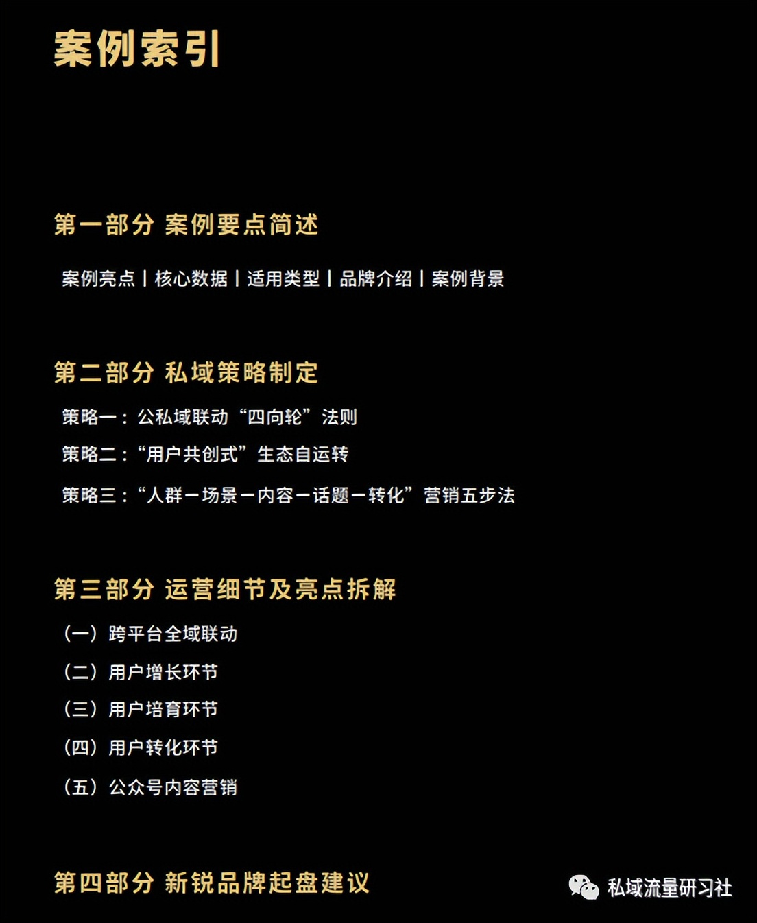 私域落地实操运营手册,最全私域标准化流程