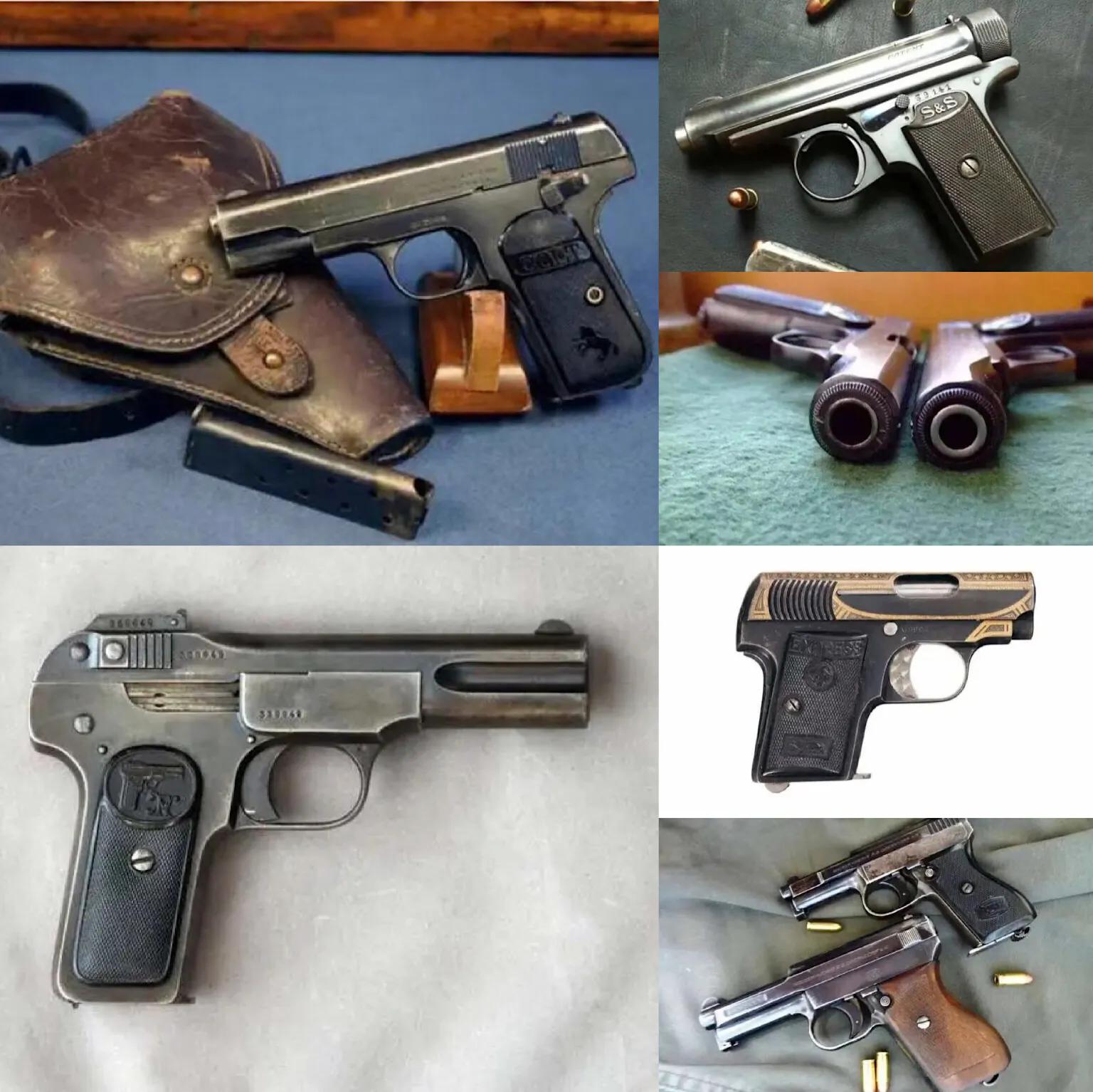 各国现役都在装备什么手枪,中国160余年的手枪发展历程