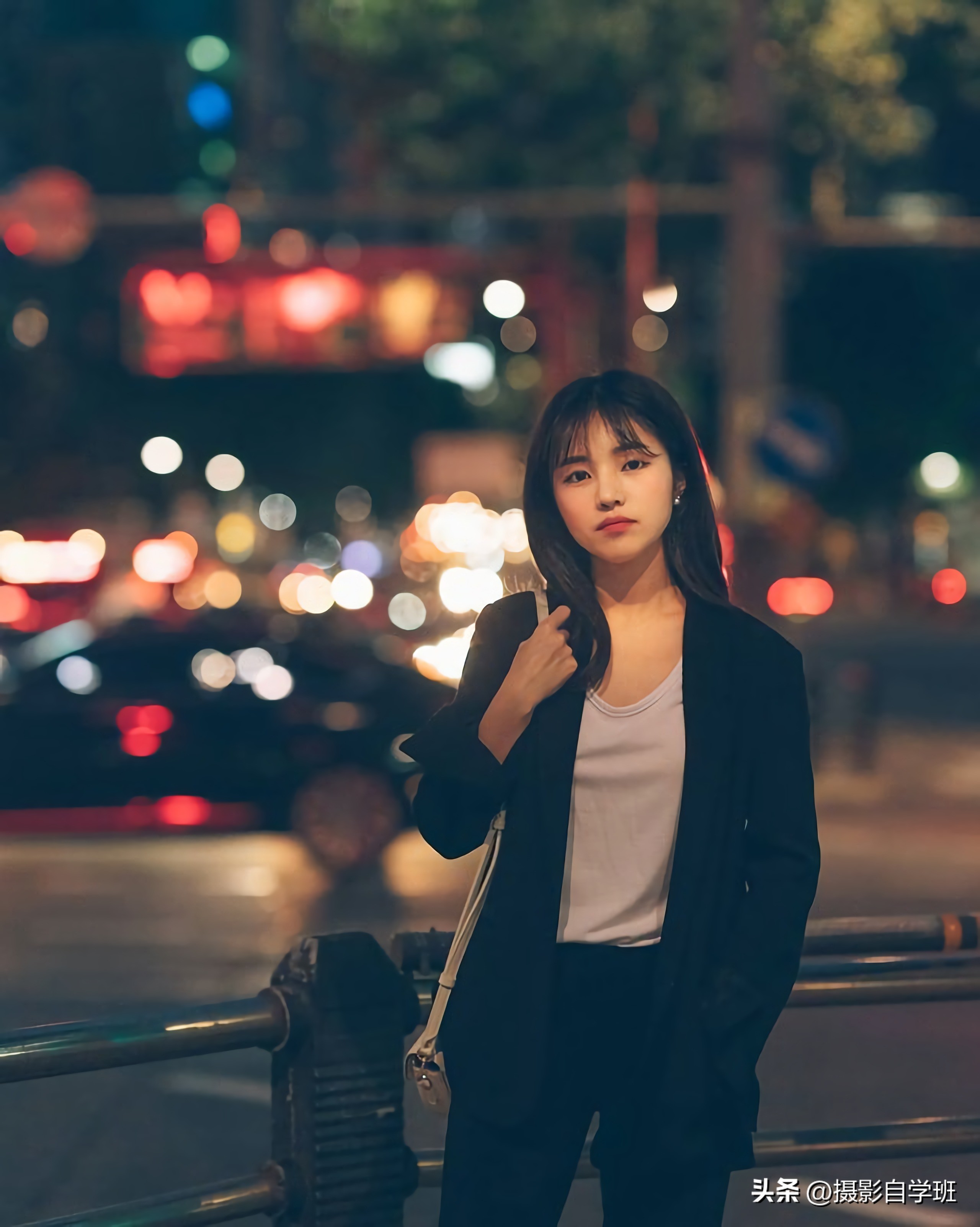 拍夜景照片这7个摄影技巧要记住,夜景人像如何用光