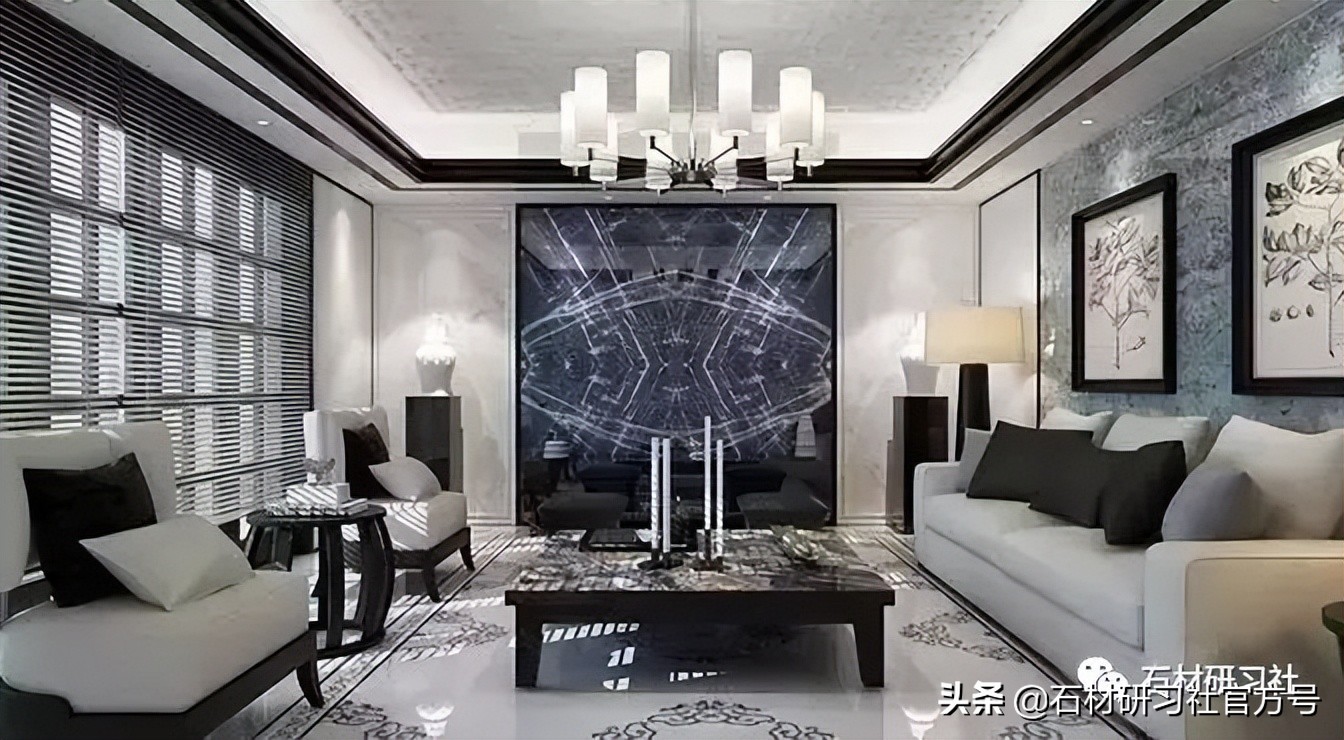 高端大气上档次低调奢华石材,石材蓝色经典