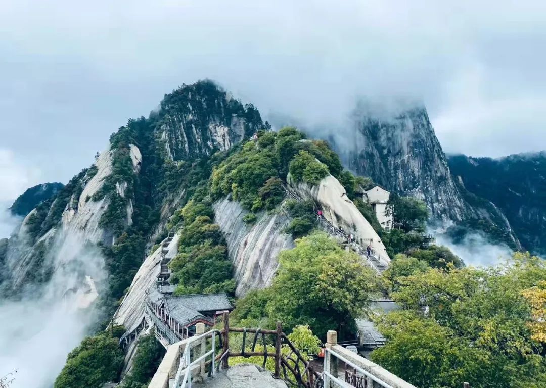 你眼中的华山的样子,这是你眼中的西安吗