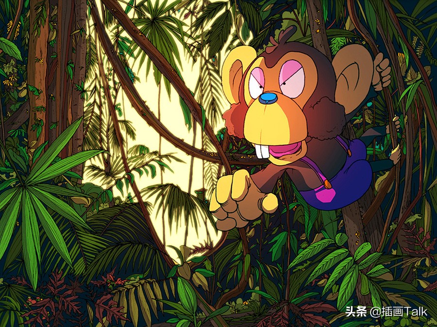 韩国插画师daehyunkim插画作品,韩国插画师siki作品