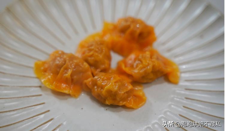 一次吃到三种口味的水饺,一次吃了40个水饺