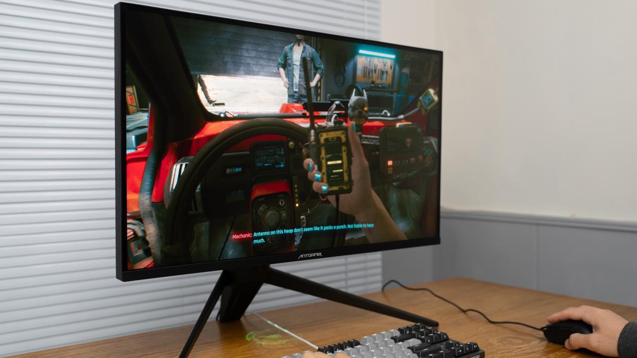 蚂蚁电竞4k144hz显示器评测,蚂蚁电竞m27qk对比爱攻240显示器