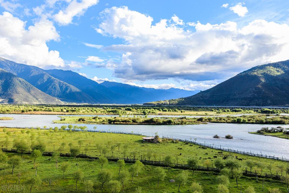 藏南林芝管辖地图,西藏藏南林芝县