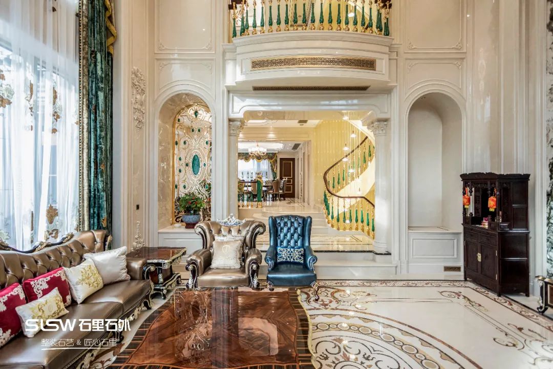 别墅欧式风格大理石装修报价 (人造大理石别墅欧式装修)