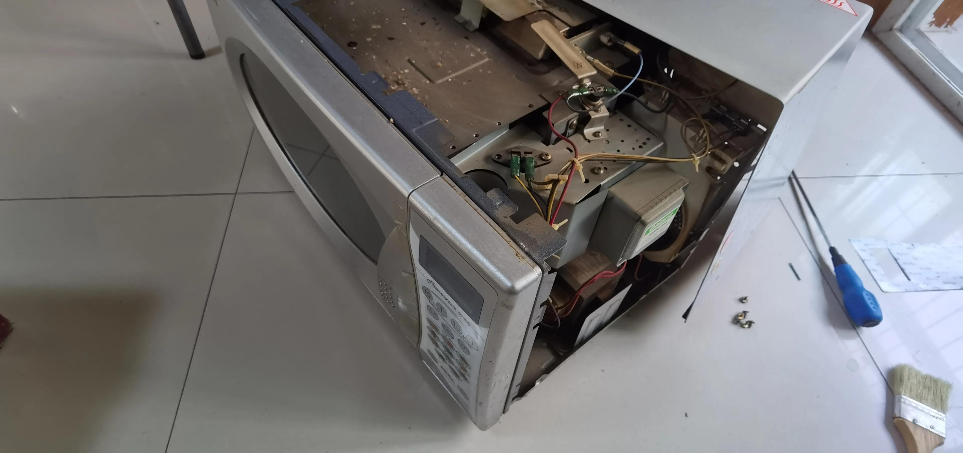 微波炉面板按键失灵怎么修,微波炉触控面板个别突然失灵